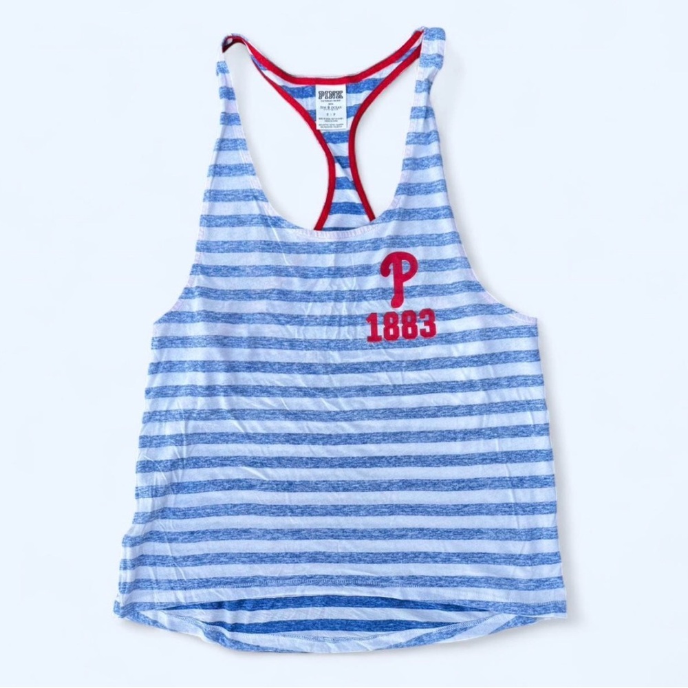 Philadelphia Phillies Small Victoria Secret PINK And 5th & Ocean Collab Tank Top